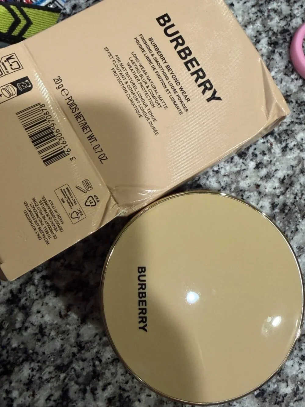 New! Burberry Beyond Wear Finishing Smoothing Loose Powder Chestnut No.04 N